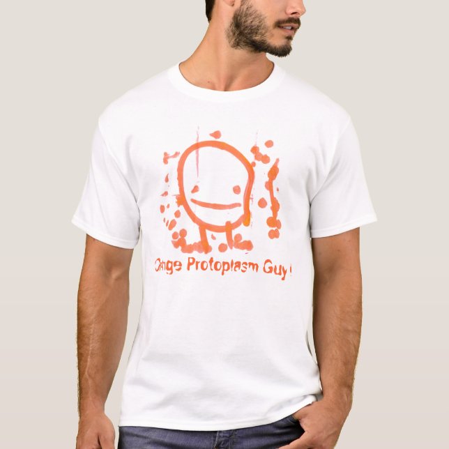 Orange Protoplasmgrabb ©2008 "baby" Carter… Tee (Framsida)