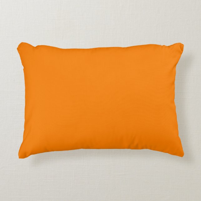 Orange Prydnadskudde (Framsidan)