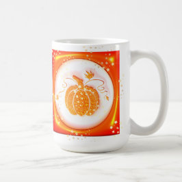 Orange Pumpa, Höst, Tackgivelsedagen, Halloween Kaffemugg