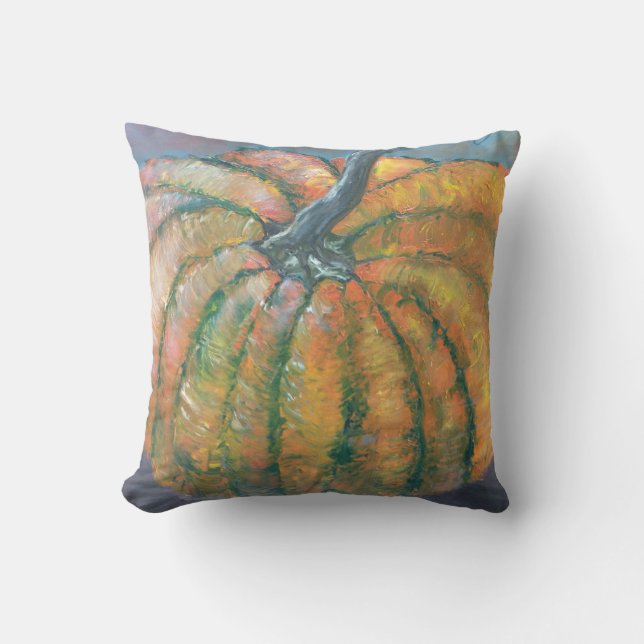 Orange pumpa kudde (Framsida)