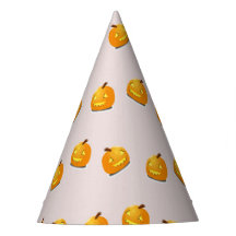 Orange pumphuvud mönster