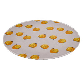 Orange pumphuvud mönster