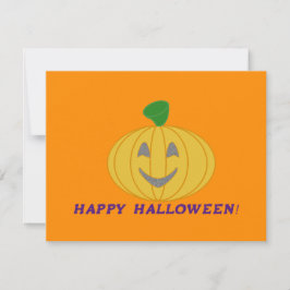 Orange Pumpkin Anteckningskort