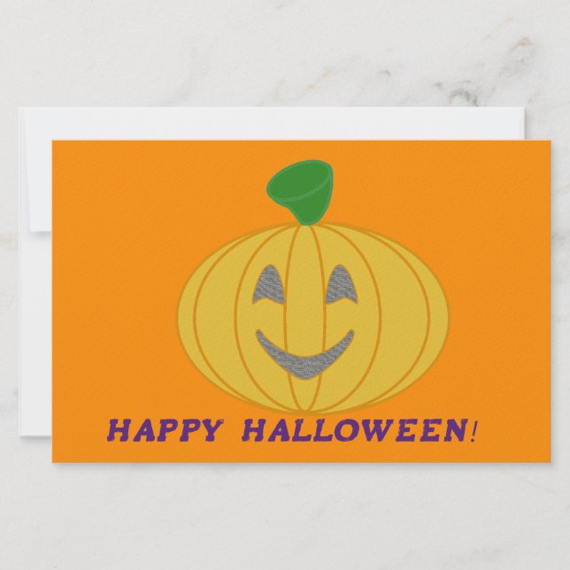 Orange Pumpkin Brevpapper (Framsida)