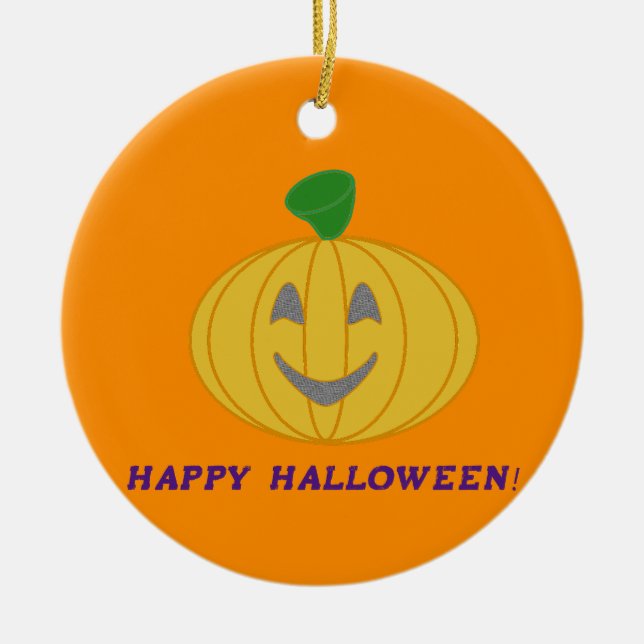 Orange Pumpkin Ornament (Framsidan)