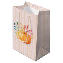 Orange Pumpkin på Rosa och Guld Rand