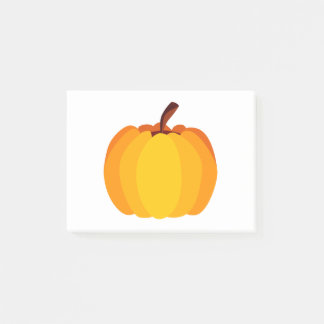 Orange Pumpkin Post-it Block