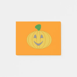 Orange Pumpkin Post-it Block