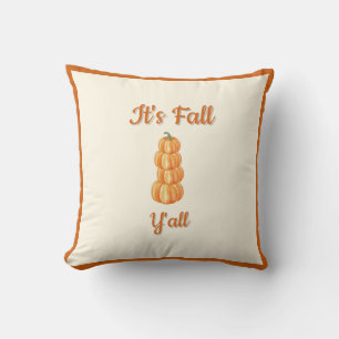 Orange Pumpkins - Farmhouse Fall Harvest Decor Kudde
