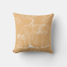 Orange Pumpkins sjunker hösten Thanksgiving Hallow