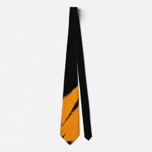 Orange Push Modern Black Background #2 Slips