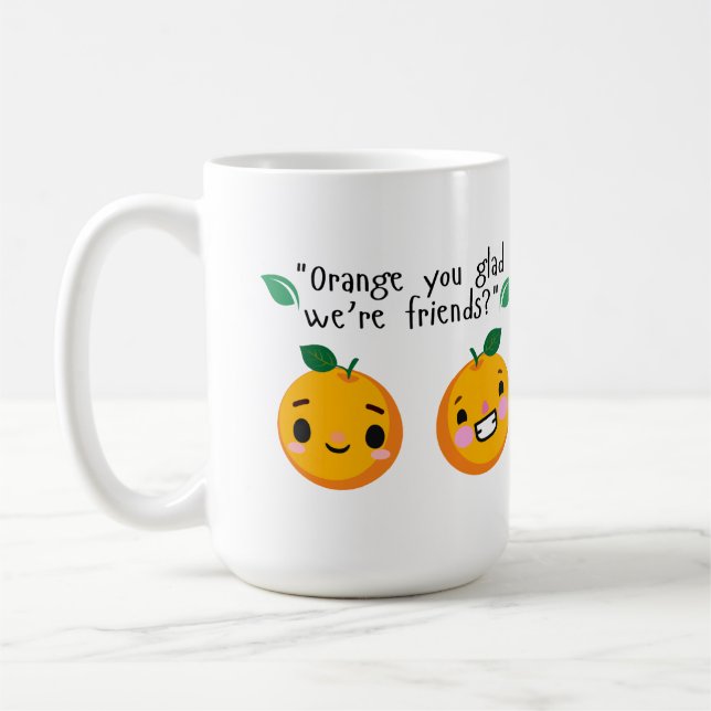 ORANGE QUOTE KAFFEMUGG (Vänster)
