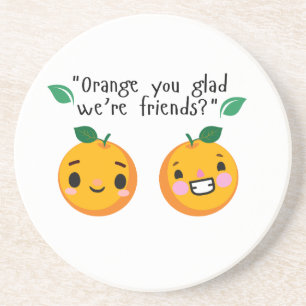 ORANGE QUOTE UNDERLÄGG