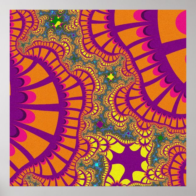 Orange Rainbow Remix Poster (Framsidan)