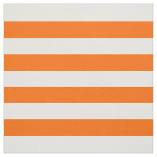 Orange Rand Fabric Tyg