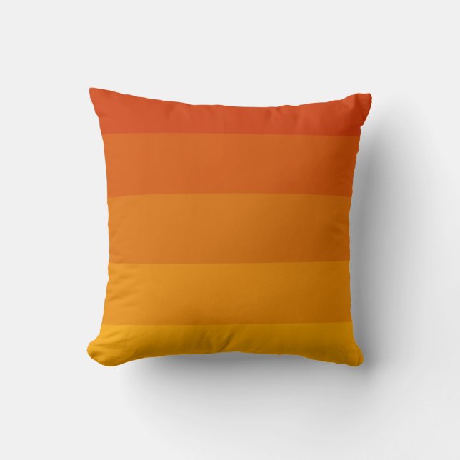 Orange rand palett kudde (Framsida)