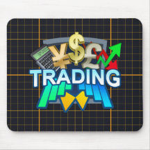 Orange raster Mousepad för handel