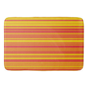 Orange Red Gult Rand Badrumsmatta