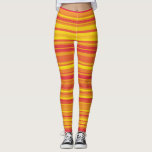 Orange Red Gult Rand Leggings<br><div class="desc">Orange Red Gult Rand Leggings</div>