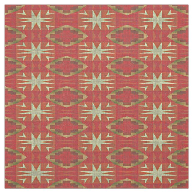 Orange Red Taupe Beige Khaki Brown Ethnic look Tyg (Provkarta)