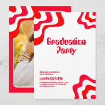 Orange Retro Groovy Foto Examen