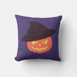 Orange Retro Pumpkin Kudde