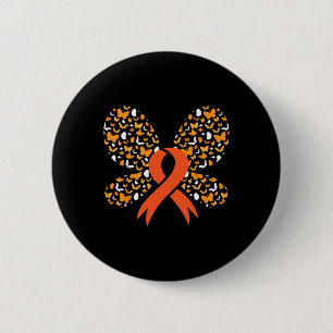Orange Ribbon Butterfly Leukemia Awareness Survivo Knapp