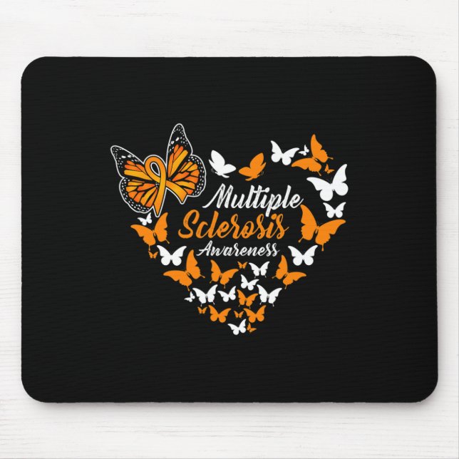 Orange Ribbon Butterfly Musmatta (Framsidan)