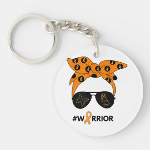 Orange Ribbon Kidney Cancer Warrior Bandana Unbrea