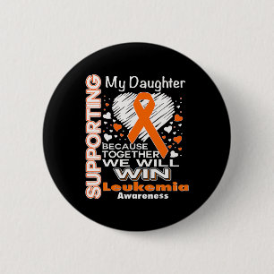 Orange Ribbon Leukemia Awareness Support My Dau Knapp