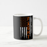 Orange Ribbon Sign - Leukemi Awareness Kaffemugg<br><div class="desc">Orange Ribbon Sign - Leukemi Awareness</div>