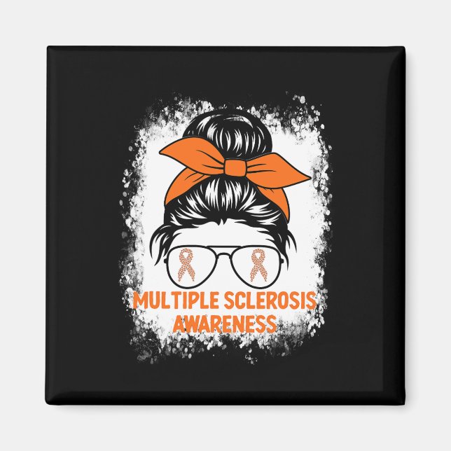 Orange Ribbon Women, Många Sclerosis Magnet (Framsidan)
