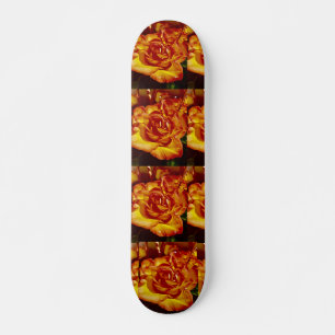Orange Ro, 7 3/4-tums Skateboard-däck Mini Skateboard Bräda 18,5 Cm