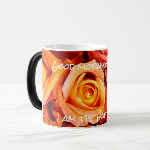 Orange Ro Bouquet Mugg