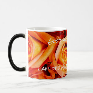Orange Ro Bouquet Mugg