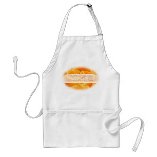 Orange Ro Bröllop Aprons Förkläde