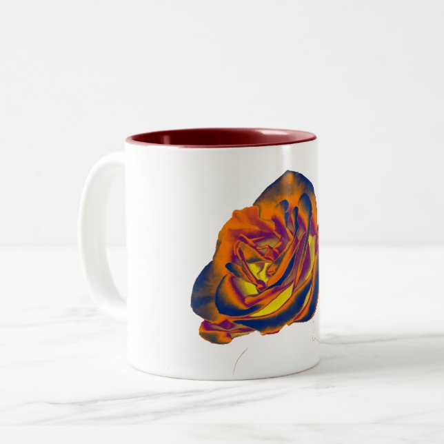Orange Ro-kaffe Mugg (Framsida vänster)