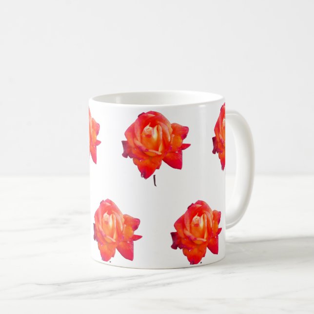 Orange ro kaffemugg (Framsida höger)
