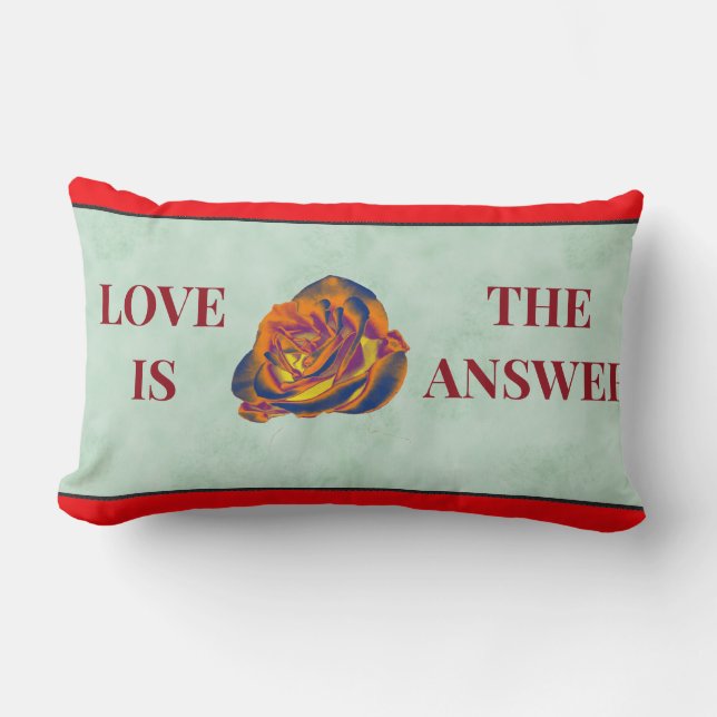 Orange Ro Lumber Pillow Lumbarkudde (Framsida)