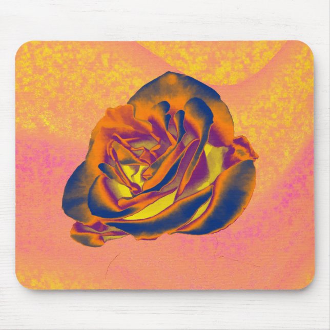 Orange Ro-musknapp Musmatta (Framsidan)