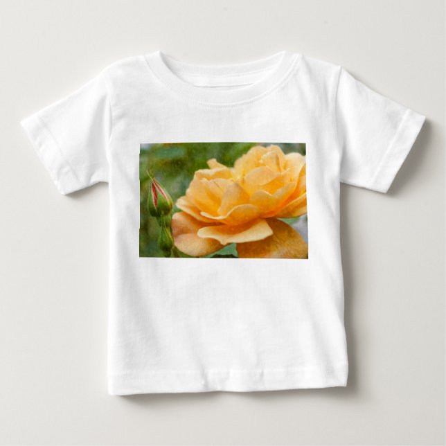 Orange Ro Painterly T Shirt (Framsida)