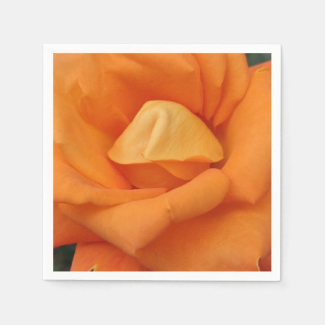 Orange ro pappersservett (Framsidan)