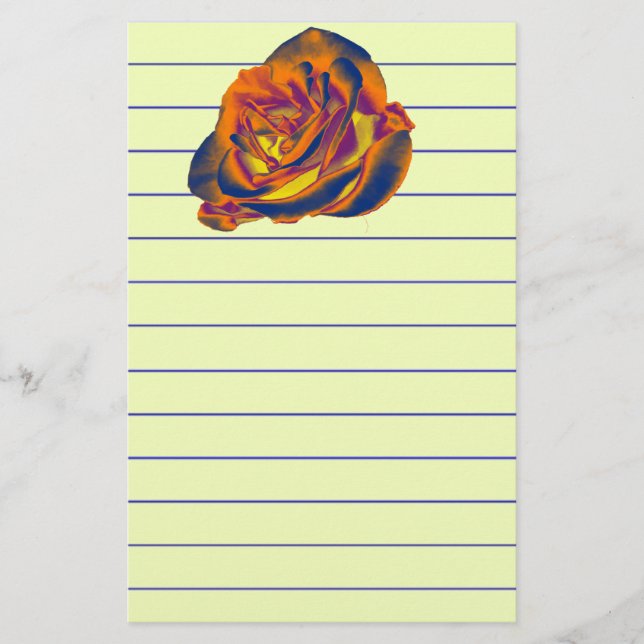 Orange Ro Stationery Brevpapper (Framsida)