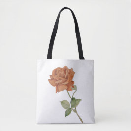 Orange Ro Tote Bag Tygkasse