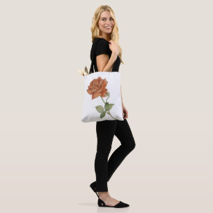 Orange Ro Tote Bag Tygkasse