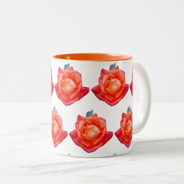 Orange ro Två-Tonad mugg (Framsida höger)