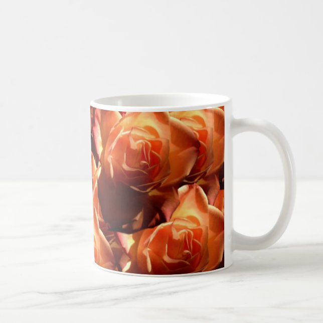 orange romugg kaffemugg (Höger)