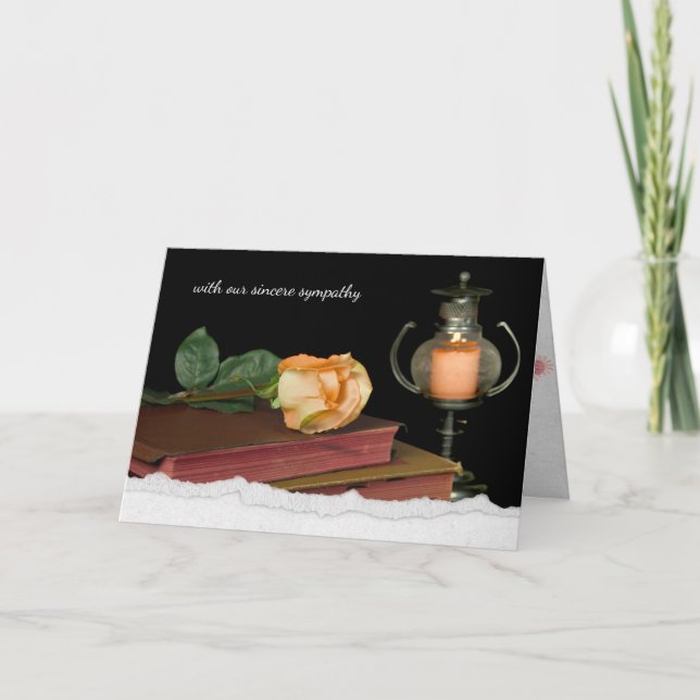 orange ros på Bibeln Kort (Framsida)