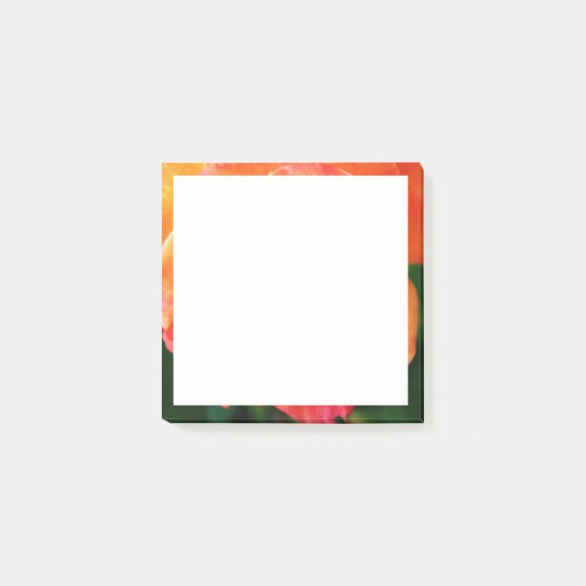 Orange ros  post-it block (Framsida)