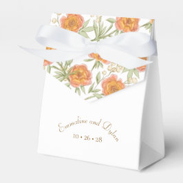 Orange Rosa Bröllop Presentaskar